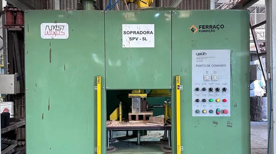 Sopradora cold box de 6 litros para machos